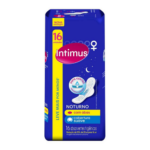 Absorvente Intimus Noturno com Abas 16 Unidades