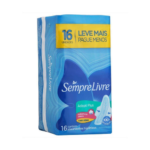 Absorvente Sempre Livre Adapt Plus Suave com Abas 16 Unidades