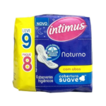 Absorvente Intimus Noturno com Abas 8 Unidades