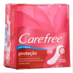 Absorvente Carefree Protetor Diário Sem Perfume 40 Unidades