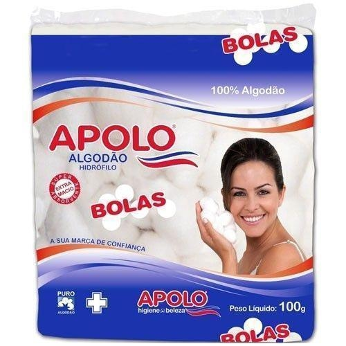 7796001.png ALGODAO APOLO BOL 100G - Imagem 1