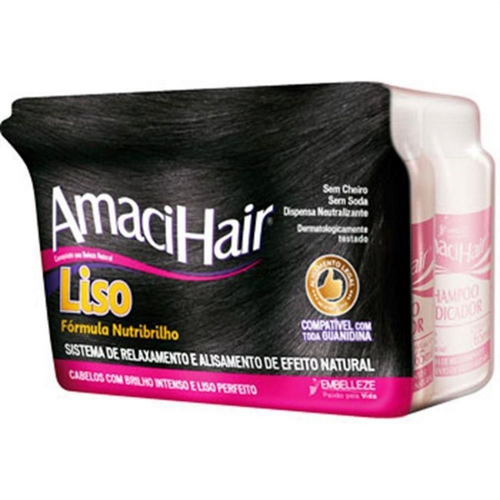 7838801.png Creme Relaxamento Amacihair Liso Embelleze 220g - Imagem 1