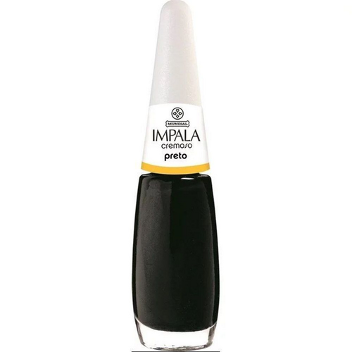 8142801.png Esmalte Impala Cremoso Preto 7,5ml - Imagem 1