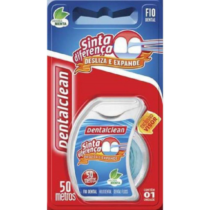 Fio Dental Dentalclean Expansível Menta 50m