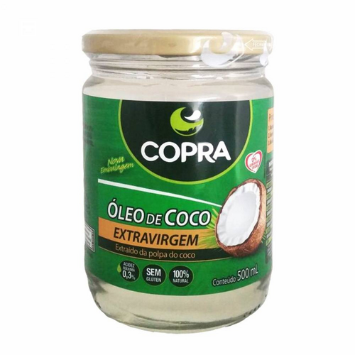 9813801.png Óleo de Coco Extra Virgem Copra 500ml - Imagem 1