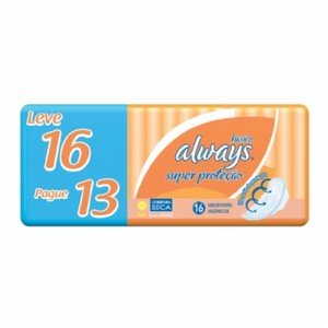 Always Básico Malha Seca 16 Unidades P G  - OnePharma