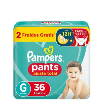 Fralda Calça Pampers Pants Ajuste Total G com 36 Unidades