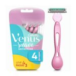 Kit Aparelhos de Depilação Gillette Vênus Simply 3 Sensitive Leve 4 Pague 3