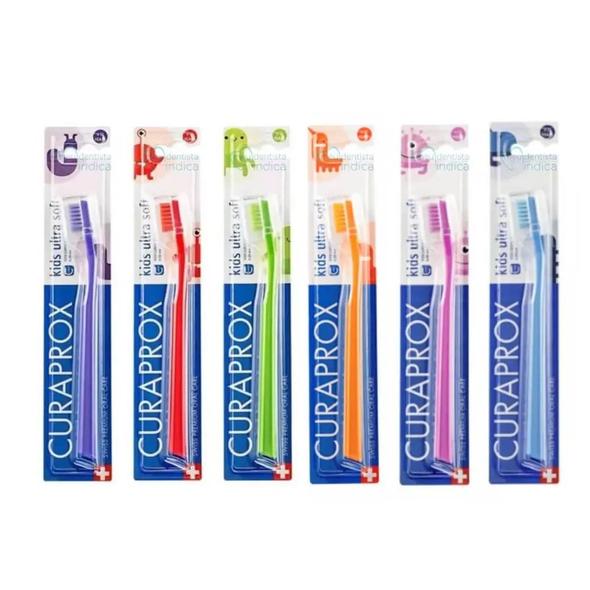 7612412429268.jpg Escova Dental Curaprox Kids Ultra Soft Unitária - Imagem 1