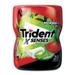 Chiclete Trident Garrafa 54GRS Morango/limao 1UND