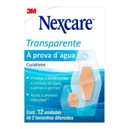Curativo Nexcare Transparente À Prova D'água