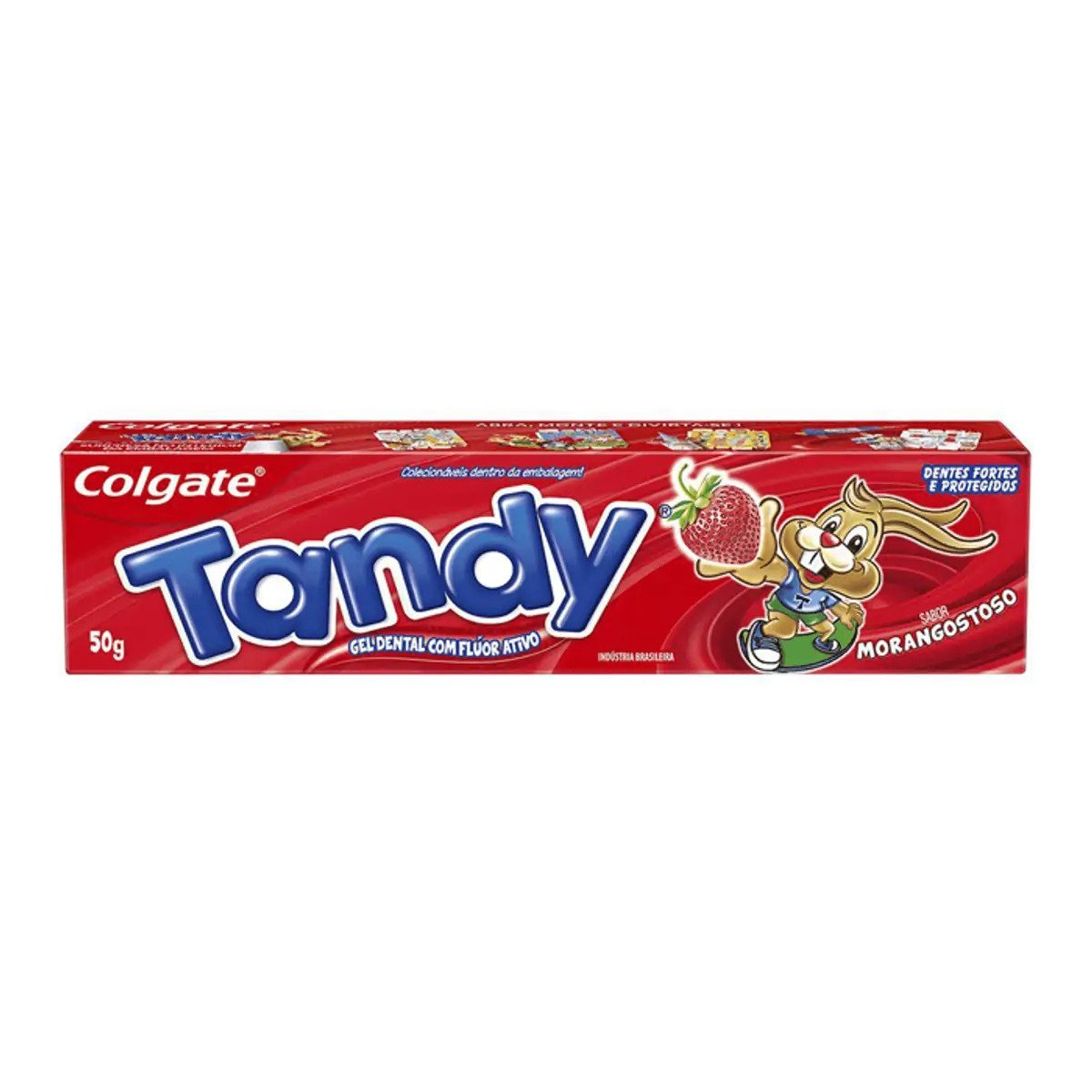 7891528038810.jpg Creme Dental Tandy Mor com Flúor Sabor Morango 50g - Imagem 1