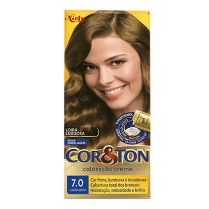 Tintura Cor&Ton Louro Médio 7.0