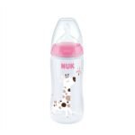 Mamadeira NUK Temperature Control 300ml Menina