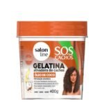 Gelatina Salon Line SOS Cachos Óleo de Coco 400g